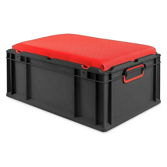 Proregal Eurobox NextGen Seat Rot - Kunststoff, Schwarz