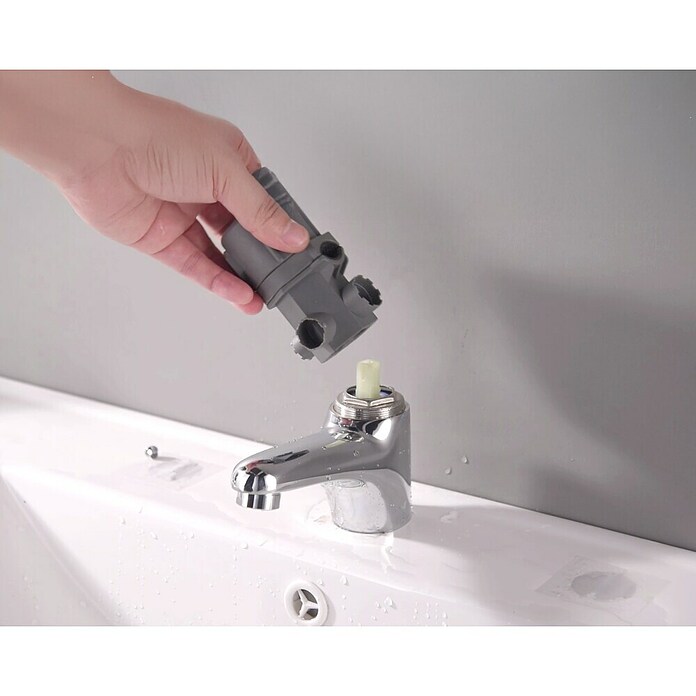 Llave de tubo (Largo: 100 mm, Plástico, Número de aplicaciones: 16 ud.) | BAUHAUS