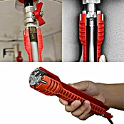 Llave de tubo (Ancho de llave: 9 mm - 40 mm, Largo: 240 mm, Plástico) | BAUHAUS