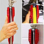 Llave de tubo (Ancho de llave: 9 mm - 40 mm, Largo: 240 mm, Plástico) | BAUHAUS