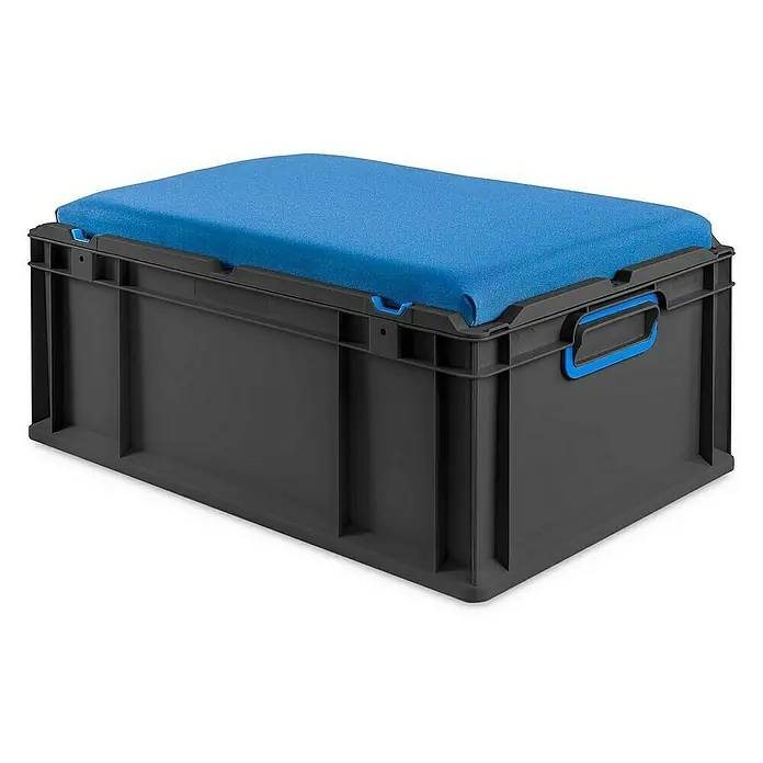 Proregal Eurobox NextGen Seat Blau - Kunststoff, Schwarz