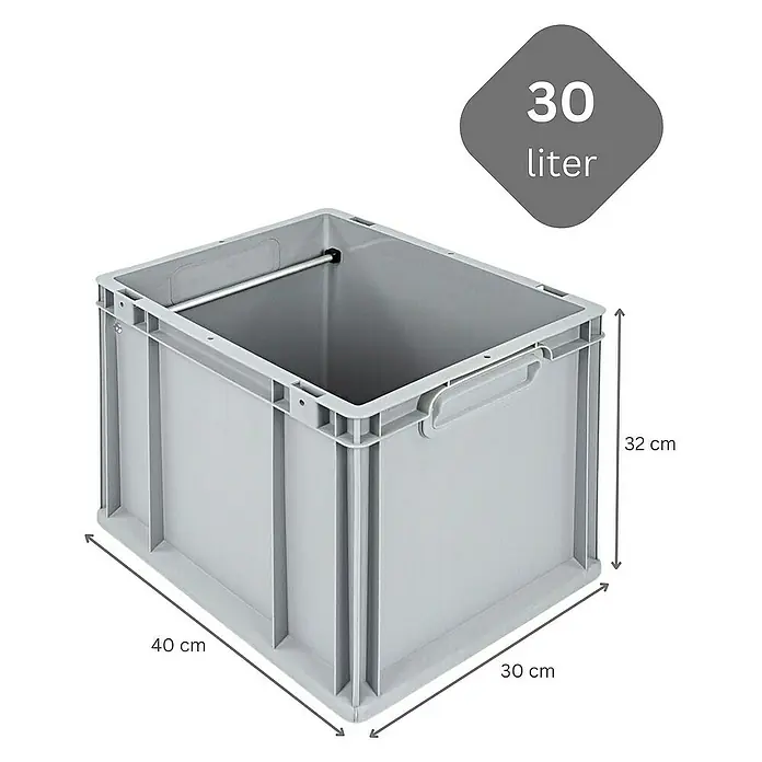 Proregal Eurobox Hängeregisterbox NextGen - Kunststoff, Grau