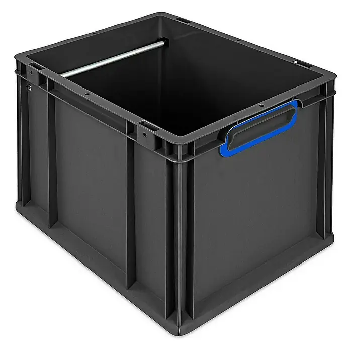 Proregal Eurobox Hängeregisterbox NextGen - Kunststoff, Schwarz