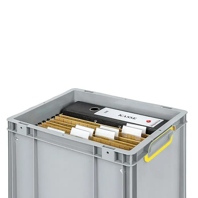 Proregal Eurobox Hängeregisterbox NextGen - Kunststoff, Schwarz