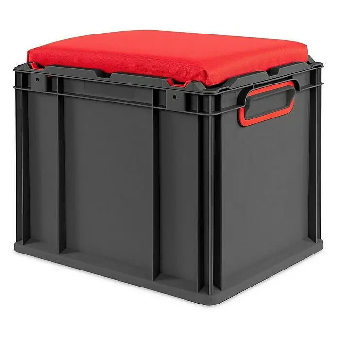 Proregal Eurobox NextGen Seat Rot - Kunststoff, Schwarz