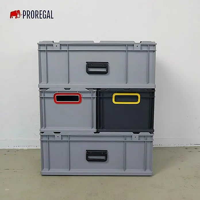Proregal Eurobox NextGen Seat Rot - Kunststoff, Schwarz