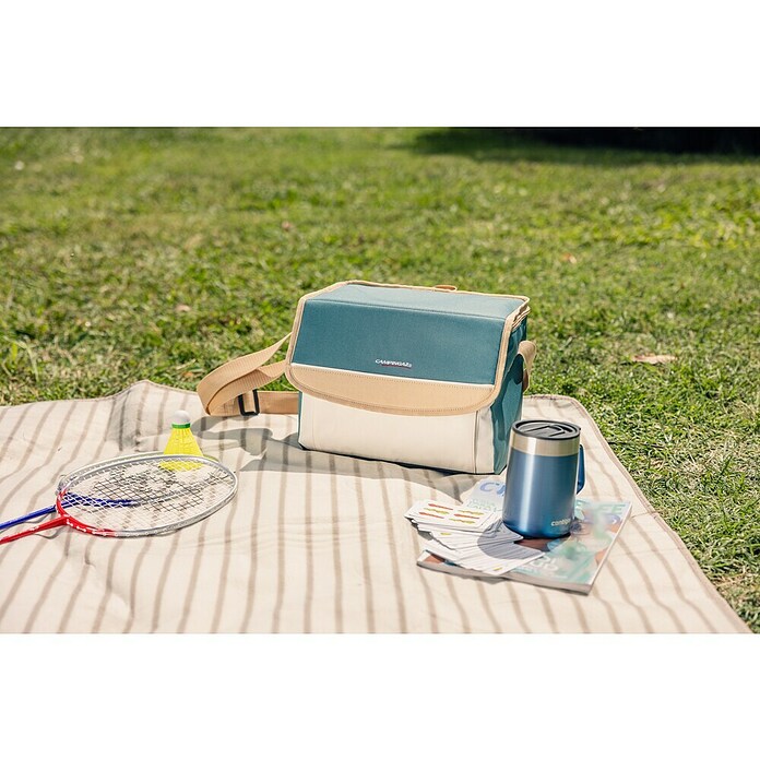 Campingaz Hladilna torba Fold' N Cool Minimaxi  (30 x 17 x 24 cm, Modra, Bež, 10 l) | 8330 - Kühlboxen/Kühlzubehör | ICJA - Campingartikel | ICJ - Campingartikel | IC - Freizeit im Garten | I - Stadtgarten | BAUHAUS