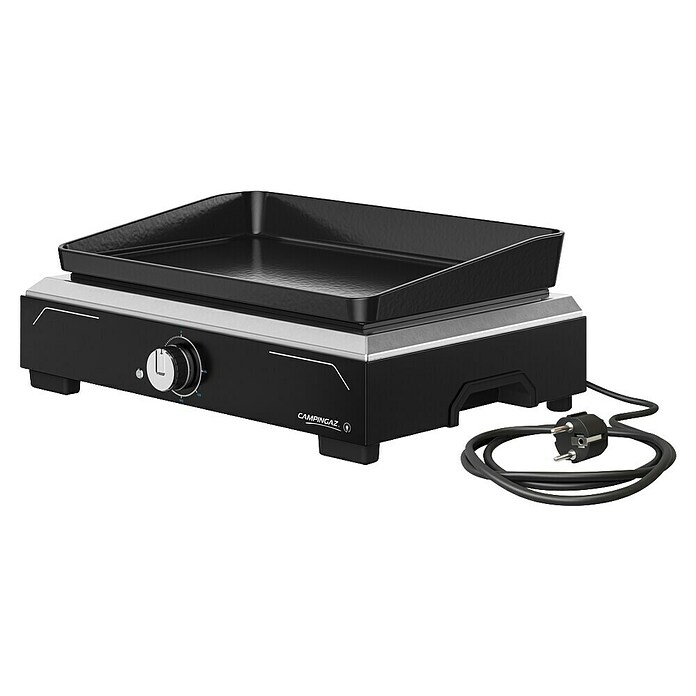 Campingaz Plancha žar Electric 1 XD  (Površina za peko (Š x G): 45 x 30 cm, Črna) | 8313 - Gasgrill Marke | ICGA - Grillgeräte | ICG - Grillgeräte / Grillzubehör | IC - Freizeit im Garten | I - Stadtgarten | BAUHAUS