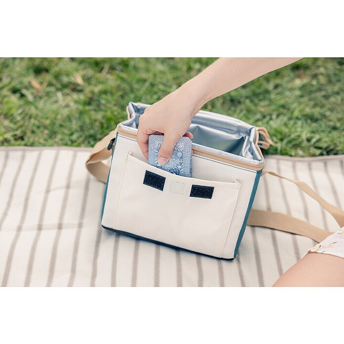 Campingaz Hladilna torba Fold' N Cool Minimaxi  (24 x 15 x 19 cm, Modra, Bež, 5 l) | 8330 - Kühlboxen/Kühlzubehör | ICJA - Campingartikel | ICJ - Campingartikel | IC - Freizeit im Garten | I - Stadtgarten | BAUHAUS