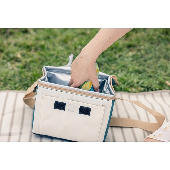 Campingaz Hladilna torba Fold' N Cool Minimaxi  (24 x 15 x 19 cm, Modra, Bež, 5 l) | 8330 - Kühlboxen/Kühlzubehör | ICJA - Campingartikel | ICJ - Campingartikel | IC - Freizeit im Garten | I - Stadtgarten | BAUHAUS