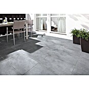 Terrassenplatte G 654 (Anthrazit, 40 x 60 x 3 cm, Granit, Wassergestrahlt)