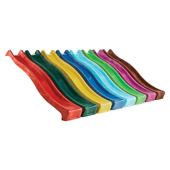 Ante Rutsche (Länge: 290 cm, Hart-Polyethylen, Blau)