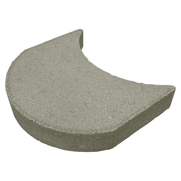 Mähstein (Grau, 15 x 24 x 4,2 cm, Beton)