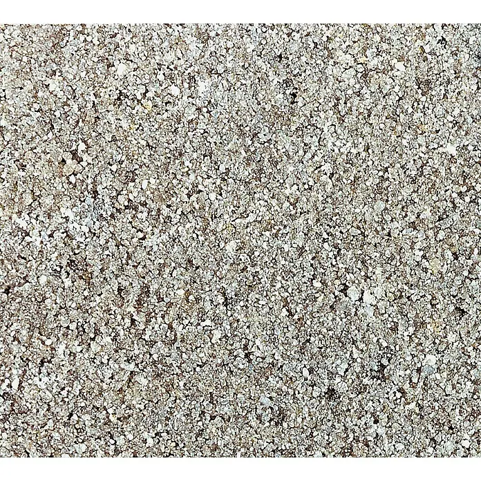 Fugli Fester Fugensand Premium - Sand/Neutral, 15 kg - Nahaufnahme einer hellgrauen, grobkörnigen Textur, möglicherweise Sand oder Betonagglomerat.