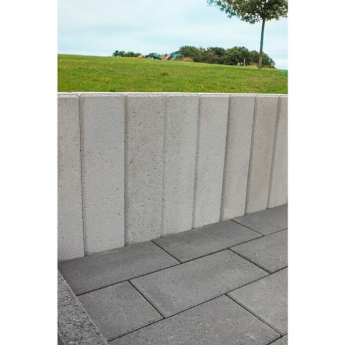 Christoph Mauerstein C-Line Block (30 x 15 x 7,5 cm, Grau, Beton) | BAUHAUS