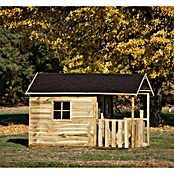 Spielhaus Leonie (L x B x H: 250 x 141 x 165 cm, Holz, Natur) | BAUHAUS