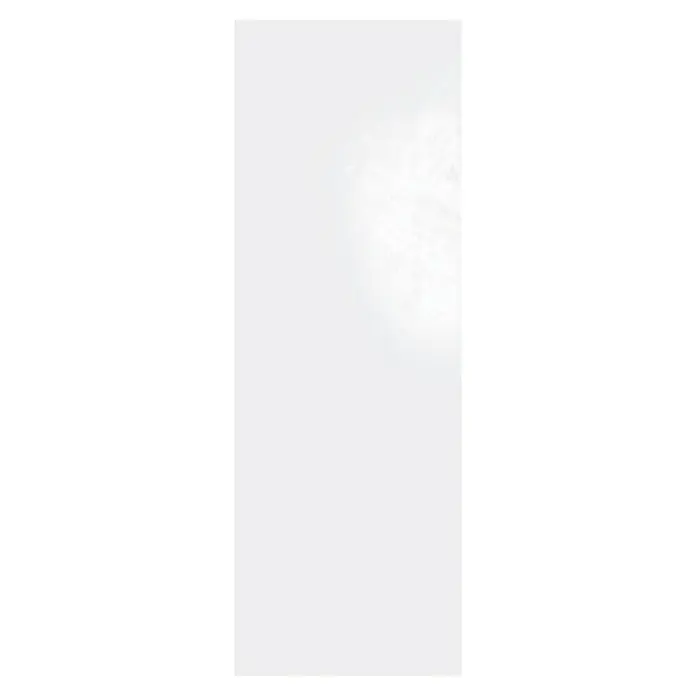 Dumawall+ Revestimiento de pared de PVC Snow Gloss - 260 x 90 cm, Blanco - Hoja de papel blanca en blanco con textura sutil.
