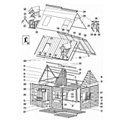 Spielhaus Marie (L x B x H: 157 x 248 x 218 cm, Holz, Natur) | BAUHAUS