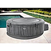 Intex Pure Spa Mobil-Whirlpool Greywood Deluxe (Ø x H: 196 x 71 cm, Grau/Weiß, 795 l) | BAUHAUS