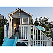 Spielhaus Tom (L x B x H: 226,5 x 176 x 272 cm, Holz, Natur) | BAUHAUS