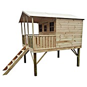Spielhaus Finn (L x B x H: 239 x 190 x 256 cm, Holz, Natur) | BAUHAUS