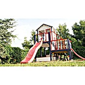 Spielhaus Tom (L x B x H: 226,5 x 176 x 272 cm, Holz, Natur) | BAUHAUS