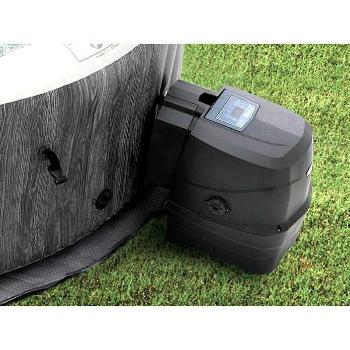 Intex Pure Spa Mobil-Whirlpool Greywood Deluxe (Ø x H: 196 x 71 cm, Grau/Weiß, 795 l) | BAUHAUS
