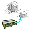 Spielhaus Marco (L x B x H: 217 x 182 x 174 cm, Holz, Natur) | BAUHAUS