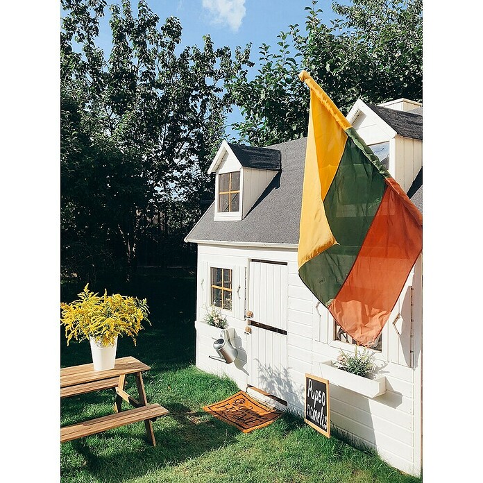 Spielhaus Marie (L x B x H: 157 x 248 x 218 cm, Holz, Natur) | BAUHAUS