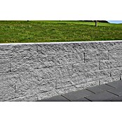 Christoph Mauerstein Rustikalblock (50 x 12,5 x 14 cm, Kristall/Grau, Beton) | BAUHAUS