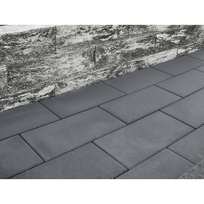 Christoph Pflasterstein (Kristall-Anthrazit, 40 x 20 x 6 cm, Rechteck) | BAUHAUS