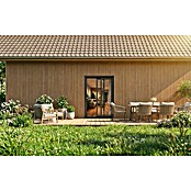 b!design Wandpaneel WPC Outdoor (Eiche, Holz, 300 cm x 17,5 cm x 2,1 mm) | BAUHAUS