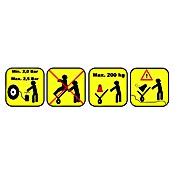 Ročni transportni voziček Profi  (Jeklo, Nosilnost izdelka: 200 kg) | 5660 - Sackkarren | FADN - Bauzubehör | FAD - Baustoffe | FA - Baustoffe | F - Baustoffe | BAUHAUS