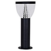 Luceco Sobremuro solar LED Vortex con sensor (5 W, Ø x Al: 16 x 38 cm, Negro, IP44, 500 lm) | BAUHAUS