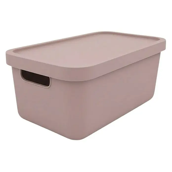 Plastard Aufbewahrungsbox-Set 2er-Set 31 Liter in Pink – Stapelboxen, Lagerboxen - Kunststoff, Pink, 2 Stk.