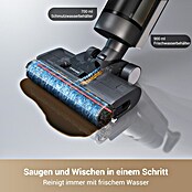 Dreame Aspirador en seco y húmedo de batería G10 Pro (Potencia de aspiración: 16.000 Pa, Duración de la batería: 35 min, Volumen del depósito de agua: 0,9 l) | BAUHAUS