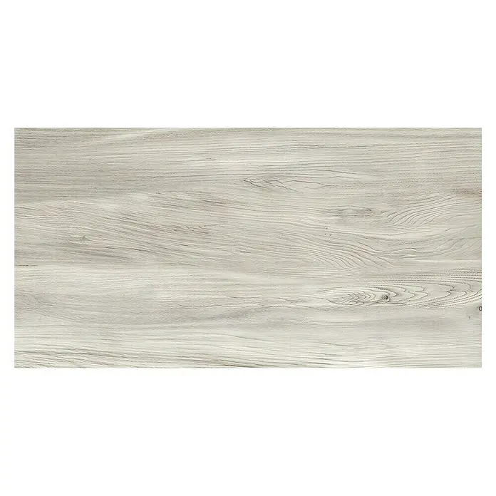 Terrassenfliese Foresta - 40 x 80 x 2 cm, Grigio, Matt - Helle, graue Holzstruktur mit sichtbarer Maserung und dezenten Ästen.