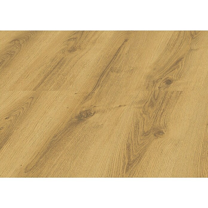 LOGOCLIC Laminado Roble Ravenna (1.380 x 193 x 8 mm, Marrón, AC5) | BAUHAUS