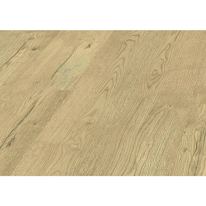 LOGOCLIC Laminado Roble Alba (1.380 x 193 x 8 mm, Marrón, AC5) | BAUHAUS