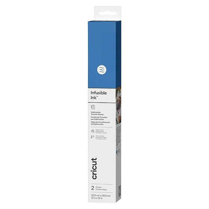 Cricut Transferfolie Infusible Ink (2 Stk., Blau, L x B: 30,5 x 30,5 cm) | BAUHAUS