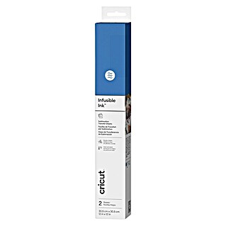 Cricut Transferfolie Infusible Ink (2 Stk., Blau, L x B: 30,5 x 30,5 cm)