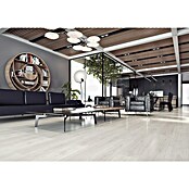 LOGOCLIC Laminado Roble Nebula (1.380 x 193 x 8 mm, Gris, AC4) | BAUHAUS