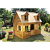 Spielhaus Marie (L x B x H: 157 x 248 x 218 cm, Holz, Natur) | BAUHAUS
