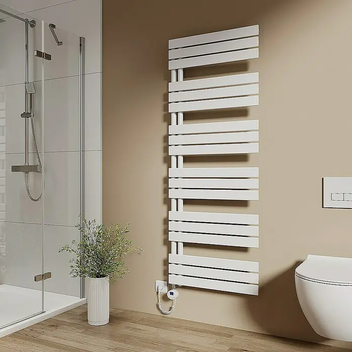 Emke Elektro-Badheizkörper Flachrohr Handtuchwärmer Calida - B x H: 60 x 160 cm