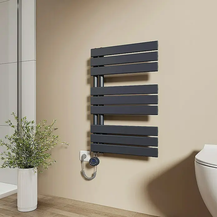 Emke Elektro-Badheizkörper Flachrohr Handtuchwärmer Calida - B x H: 50 x 76 cm