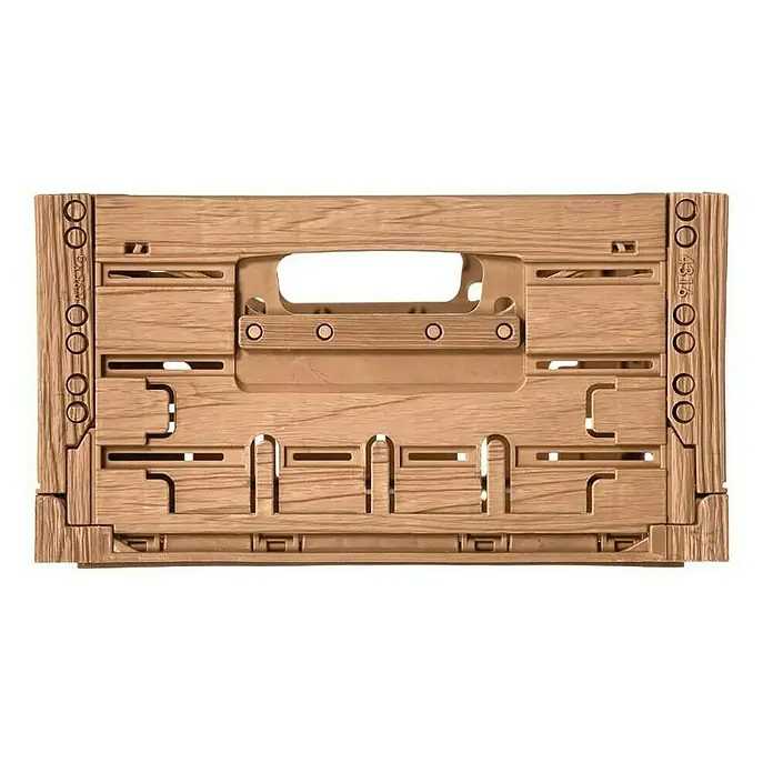 Proregal Klappbox Active Lock Holzdekor - L x B x H: 40 x 30 x 16,5 cm, Braun