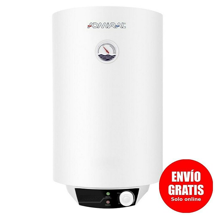 Admiral Termo eléctrico Elba (80 l, 1.500 W, Montaje en la pared) | BAUHAUS