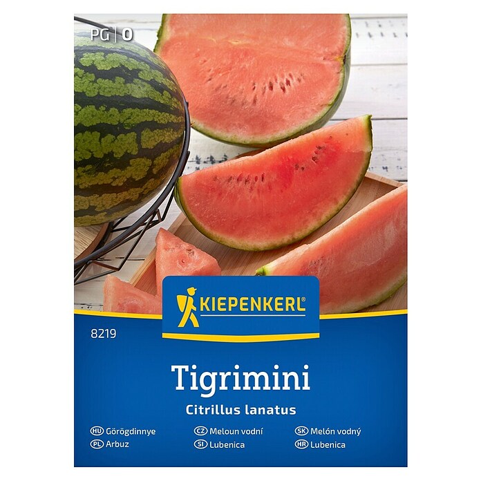 Kiepenkerl Sadna semena Lubenica Tigrimini  (Citrillus lanatus, Čas žetve: Avgust) | 8127 - Feinsämereien in PG Marke | IBYA - Sämereien | IBY - Sämereien | IB - Grünpflanzen/Sämereien | I - Stadtgarten | BAUHAUS