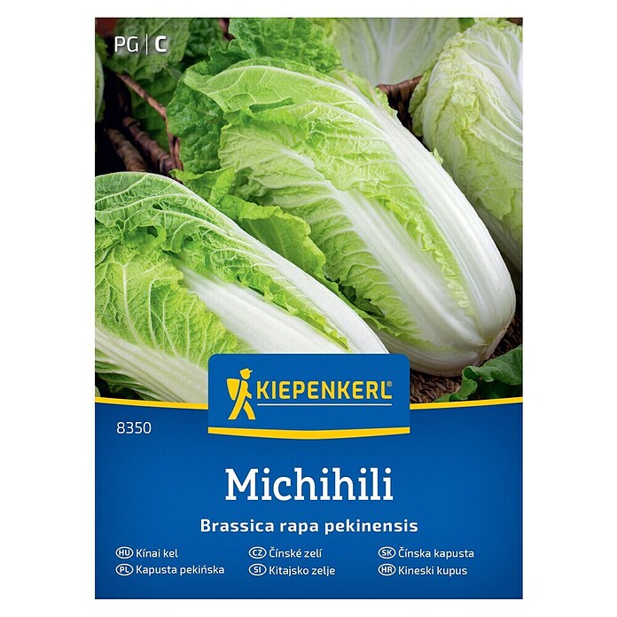 Kiepenkerl Zelenjavna semena Kitajsko zelje Michihili  (Brassica rapa subsp. pekinensis, Čas žetve: September) | 8127 - Feinsämereien in PG Marke | IBYA - Sämereien | IBY - Sämereien | IB - Grünpflanzen/Sämereien | I - Stadtgarten | BAUHAUS