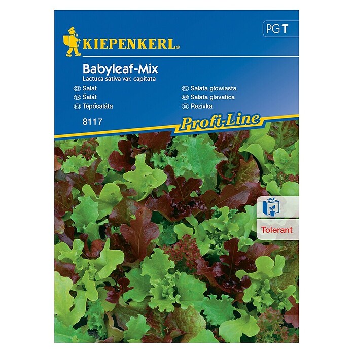 Kiepenkerl Mešanica zelenjavnih semen Solata Babyleaf Mix  (Lactuca sativa, Čas žetve: Maj) | 8127 - Feinsämereien in PG Marke | IBYA - Sämereien | IBY - Sämereien | IB - Grünpflanzen/Sämereien | I - Stadtgarten | BAUHAUS